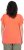 Ulla Popken Wing Sleeve V-Neck Tee Coral Pink - Majice - 