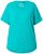 Ulla Popken UPF 50 Quick Drying Tee Turquoise - Majice - 