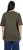 Ulla Popken Basic Round Neck Short Sleeve Relaxed Fit T-Shirt Olive Grey - Majice - 