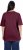 Ulla Popken Basic Round Neck Short Sleeve Relaxed Fit T-Shirt Dark Red - Majice - 