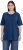 Ulla Popken Basic Round Neck Short Sleeve Relaxed Fit T-Shirt Dark Blue - Majice - 