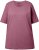 Ulla Popken Basic Round Neck Short Sleeve Relaxed Fit T-Shirt Dark Rose Red - Majice - 