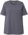 Ulla Popken Essential Round Neck Stretch Tee Graphite Grey - Majice - 
