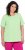 Ulla Popken Essential Round Neck Stretch Tee Light Green - Majice - 
