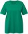 Ulla Popken Essential Round Neck Stretch Tee Emerald Green - Majice - 