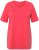 Ulla Popken Essential Round Neck Stretch Tee Dark Coral - Majice - 