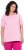 Ulla Popken Essential Round Neck Stretch Tee Pink - Majice - 
