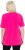 Ulla Popken Essential Round Neck Stretch Tee Magenta Pink - Majice - 
