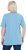 Ulla Popken Essential Round Neck Stretch Tee Light Teal - Majice - 