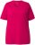 Ulla Popken Essential V-Neck Stretch Tee Dark Raspberry - Majice - 