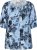 Kaffe Curve Aliana Tunic Blue Flower Animal - Tunike - 
