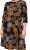 Scandinavian Caramel Flower Petals Dress Lavender and Orange - ODJEĆA ZA ŽENE 40-66 - 