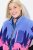 Ulla Popken Alpine Landscape Fleece Jacket Cloud Blue - Puloveri & dukserice - Udobne dukserice, hoodice i pletenina