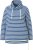 Ulla Popken Striped Turtleneck Neon Detail Sweatshirt Indigo Denim - Puloveri & dukserice - 