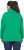 Ulla Popken HELLO Classic Fit Stand-Up Collar Sweatshirt Emerald Green - Puloveri & dukserice - 