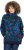 Ulla Popken Ribbon Print Turtleneck Sweatshirt Navy - Majice - 