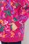 Ulla Popken Ribbon Print Turtleneck Sweatshirt Cherry Red - Puloveri & dukserice - Udobne dukserice, hoodice i pletenina