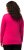 Ulla Popken Basic Round Neck Long Sleeve Slim Fit Cotton Tee Magenta Pink - Majice - 