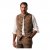 JP1880 Vest Traditional Cowhide Brown - Jakne - Muške Jakne Veliki Brojevi