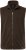 JP1880 Fleece Vest Stand-up Collar Brown - Jakne - Muške Jakne Veliki Brojevi