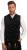 JP1880 Velvet Vest Traditional Black - Sva odjeća - Veliki Brojevi Odjeće