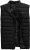 JP1880 Quilted Gilet Stand-Up Collar Black - Jakne - Muške Jakne Veliki Brojevi