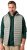 JAY-PI Lightly Quilted Vest with Stomach Fit Grey - Jakne - Muške Jakne Veliki Brojevi