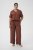 Kaffe Curve Emilia Wide Pants Henna Brown - Hlače - 