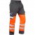 Leo Bideford Ecoviz Poly/Cotton Cargo Trouser Hi-Vis Orange/Grey - Radna odjeća - Radna Odjeća Veliki Brojevi