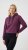 Nora Mikken KAMILLA Cropped Hoodie Mauve Wine - ODJEĆA ZA ŽENE XS-XXL - 