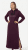 Nora Mikken MARI Maxi Hoodie Dress Mauve Wine - ODJEĆA ZA ŽENE XS-XXL - 