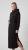 Nora Mikken MARTINA Maxi Hoodie Dress Black - ODJEĆA ZA ŽENE XS-XXL - 