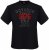 Adamo Outdoor track Comfort fit T-shirt Black - Majice Kratkih Rukava - Muške Majice Kratkih Rukava Veliki Brojevi 