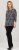 Scandinavian Caramel Tiny Flower Petals Blouse Light Blue - Tiskana majica za žene - 