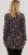 Scandinavian Caramel Flower Petals Tunic Copper and Blue - Tiskana majica za žene - 