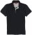 Adamo Pablo Comfort fit Polo Shirt Black - Polo majice - Muške Polo Majice Veliki Brojevi
