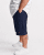 Motley Denim Paris Sweatshorts Dark Indigo - Sportske hlače & kratke - Muške Trenirke Veliki Brojevi