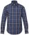 JP1880 Checked Shirt Long Sleeve Kent Collar Anthracite - Košulje - Muške Košulje Veliki Brojevi