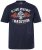 JP1880 T-Shirt Short Sleeve Chest Print Navy - Majice Kratkih Rukava - Muške Majice Kratkih Rukava Veliki Brojevi 