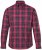JP1880 Checked Shirt Long Sleeve Red - Košulje - Muške Košulje Veliki Brojevi