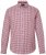 JP1880 Checked Flannel Shirt Long Sleeve Light Red - Košulje - Muške Košulje Veliki Brojevi