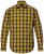 JP1880 Checked Shirt Long Sleeve Kent Collar Curry - Košulje - Muške Košulje Veliki Brojevi
