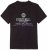 Adamo Sandro Regular fit Slub effect T-shirt Black - Majice Kratkih Rukava - Muške Majice Kratkih Rukava Veliki Brojevi 