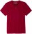 Adamo Silas Regular fit Serafino T-shirt Burgundy - Majice Kratkih Rukava - Muške Majice Kratkih Rukava Veliki Brojevi 