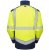Leo Bowden Ecoviz Softshell Jacket Hi-Vis Yellow/Navy Print - Radna odjeća - Radna Odjeća Veliki Brojevi