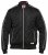 D555 Skipton Quilted Bomber Jacket Black - Jakne - Muške Jakne Veliki Brojevi