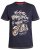 D555 Slater T-shirt Navy - Majice Kratkih Rukava - Muške Majice Kratkih Rukava Veliki Brojevi 