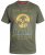 D555 Stanley T-shirt Khaki - Majice Kratkih Rukava - Muške Majice Kratkih Rukava Veliki Brojevi 
