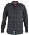 D555 Taylor Long Sleeve Shirt Charcoal - Košulje - Muške Košulje Veliki Brojevi