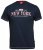 D555 Thornton Embroidery T-shirt Navy - Majice Kratkih Rukava - Muške Majice Kratkih Rukava Veliki Brojevi